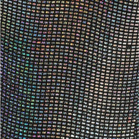 Lulus Iridescent Silver Sequin Halter Bodycon Dress S - Picture 9 of 10